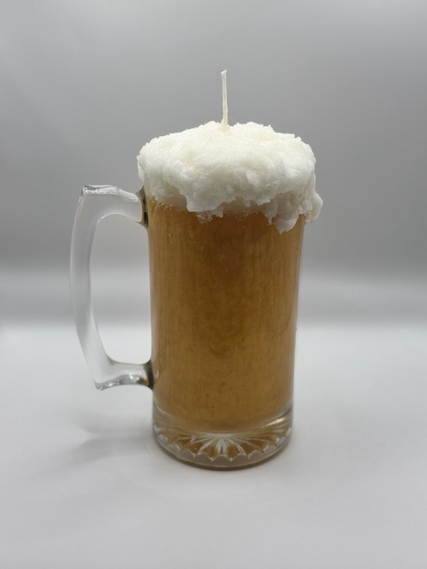 Wicked Beer Candle-Buzzed  scented 26oz Mug