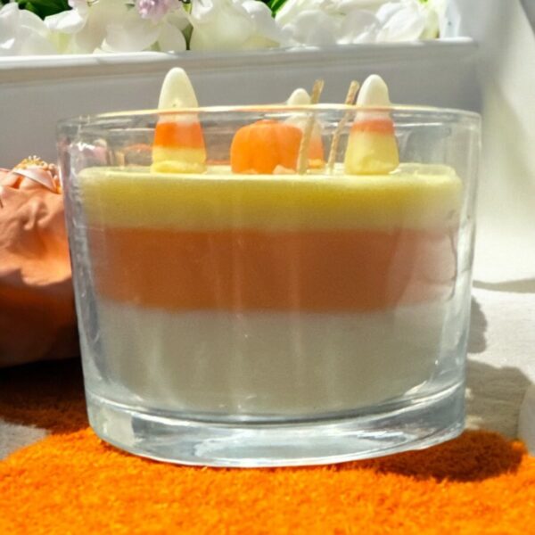 Wicked Candy Corn candle 14oz /396.89g - Image 2