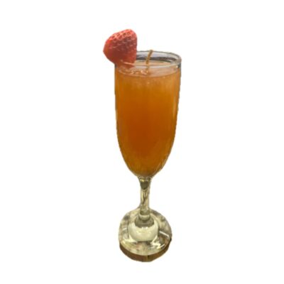 Wicked Champagne Glass Candle