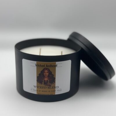 Sinister Collection – Wicked Blend Candle –12oz / 340g black tin