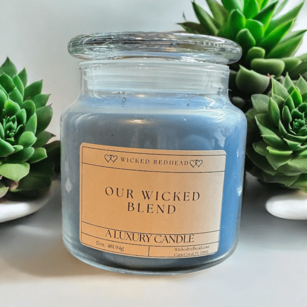 17oz/481.94g  Make your own Wicked Blend candle