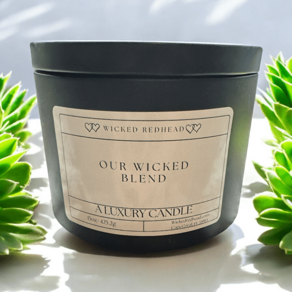 15oz/425.2g Wicked Blend Luxury Candle-Winter Scents