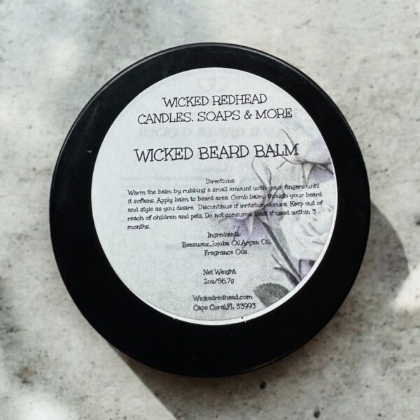 Wicked Beard Balm-2oz/56.7g-Cuban Tobacco