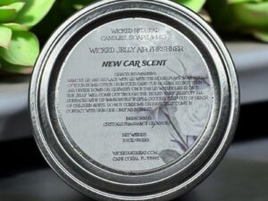 Wicked Gel Air Freshener 3.5oz- New Car Scent