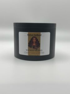 Sinister Collection – Wicked Blend Candle –12oz / 340g black tin - Image 2