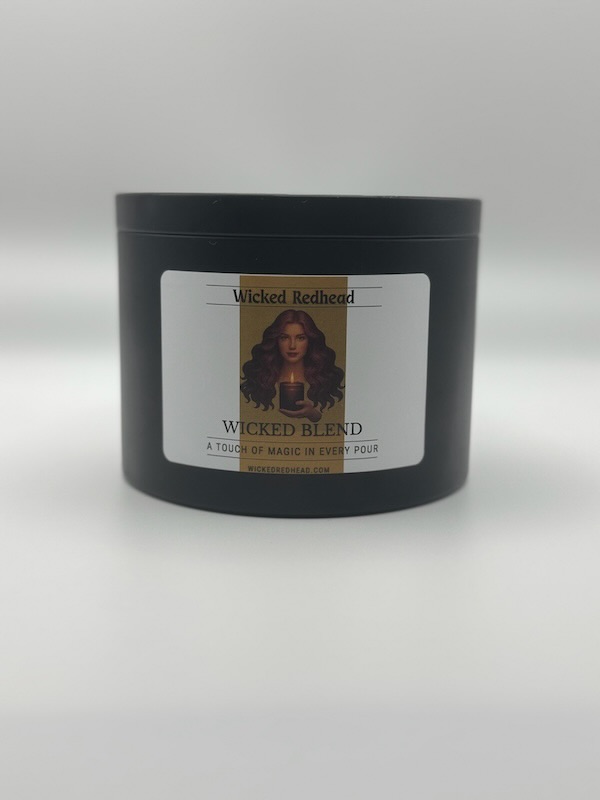 Sinister Collection – Wicked Blend Candle –12oz / 340g black tin - Image 2