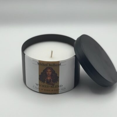 Sinister Collection – Wicked Blend Candle –3oz/85.045g-black tin