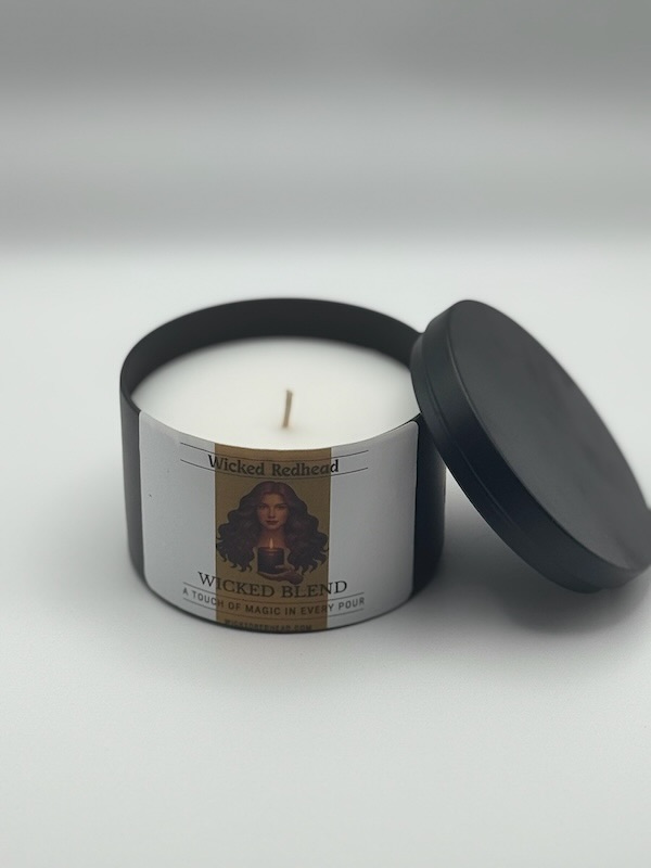 Sinister Collection – Wicked Blend Candle –3oz/85.045g-black tin