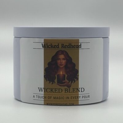 Sinister Collection – Wicked Blend Candle –6.oz/170.097g-White tin