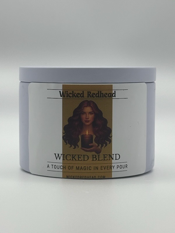 Sinister Collection – Wicked Blend Candle –6.oz/170.097g-White tin