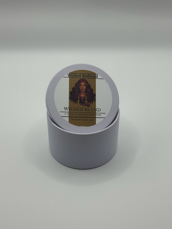 Sinister Collection – Wicked Blend Candle –3oz/85.045g-White tin