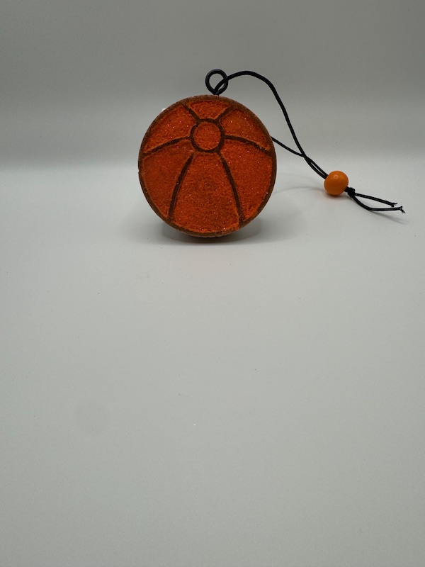 🏀 Wicked Hoops Freshie — Wicked Redhead Handcrafted Candle & Bath Collection Wicked Hoops Freshie basketball car freshener by Wicked Redhead"