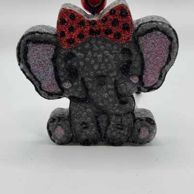 Wicked Lucky Elephant freshie handmade car air freshener by Wicked Redhead
